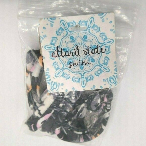 Altard State Swim Bikini Top Bandeau Small Black - Picture 6 of 10